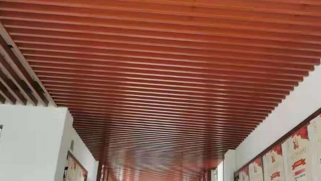 君蓮學校@50*90木紋鋁方通