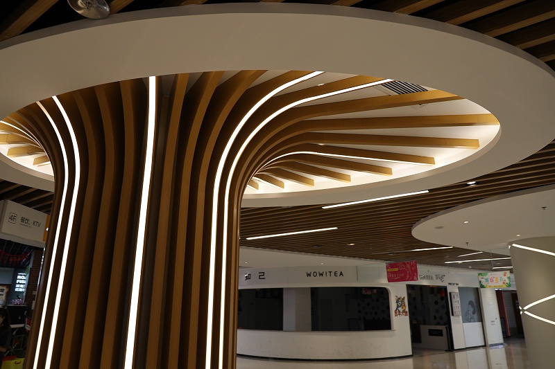 廠家定制樹狀鋁單板包柱