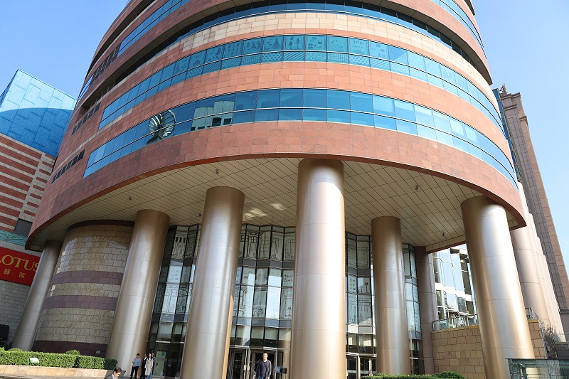 陸家嘴西路正大廣場工程案例@包柱鋁單板