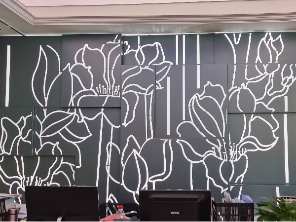 高精度激光雕刻鋁單板